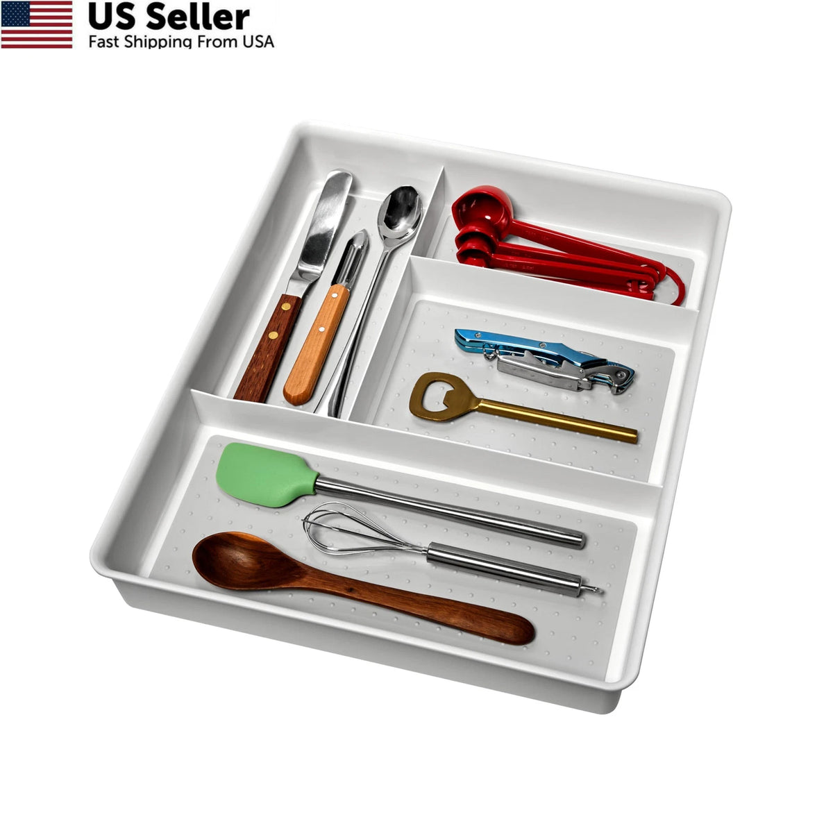 4 Compartment Drawer Organizer for Multi (No Specific Years)