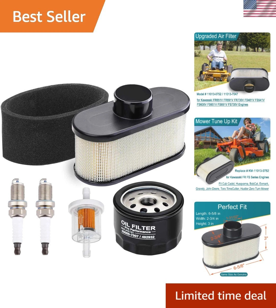 Tune Up Kit for Kawasaki FR Series Engines (Complete Set)