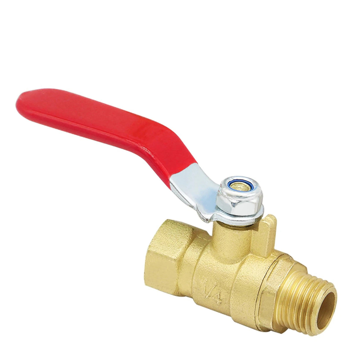 1/4 inch NPT Brass Ball Valve for Air Compressor