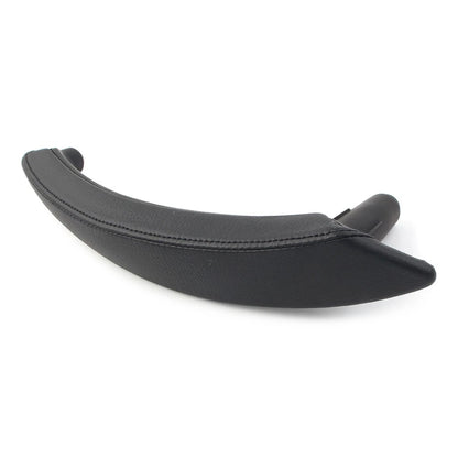 Black Door Trim Pull Handle Right Side Real Leather for BMW X5 E70 (2007–2013)