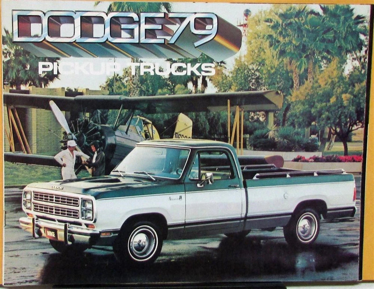 Color Sales Brochure for Dodge Pickup Trucks (1979)