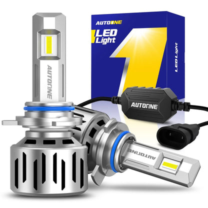 2X LED Headlight Kit Bulbs 9012 HIR2 for High Low Beam