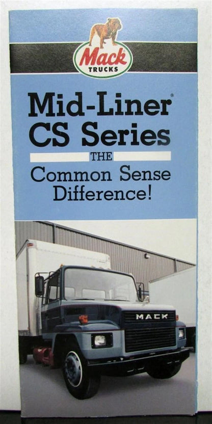 Sales Folder Mailer for Mack Truck Mid Liner CS Series (1986)