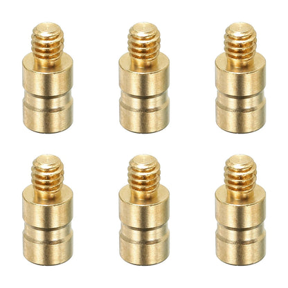 6 Pack 25 Grain Archery Arrow Inserts 0.244x0.51 Inch