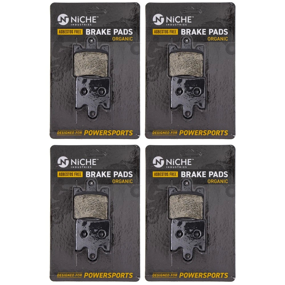 Brake Pad Set for Suzuki Burgman AN400S (59301-14810, 59301-14820) 4 Pack