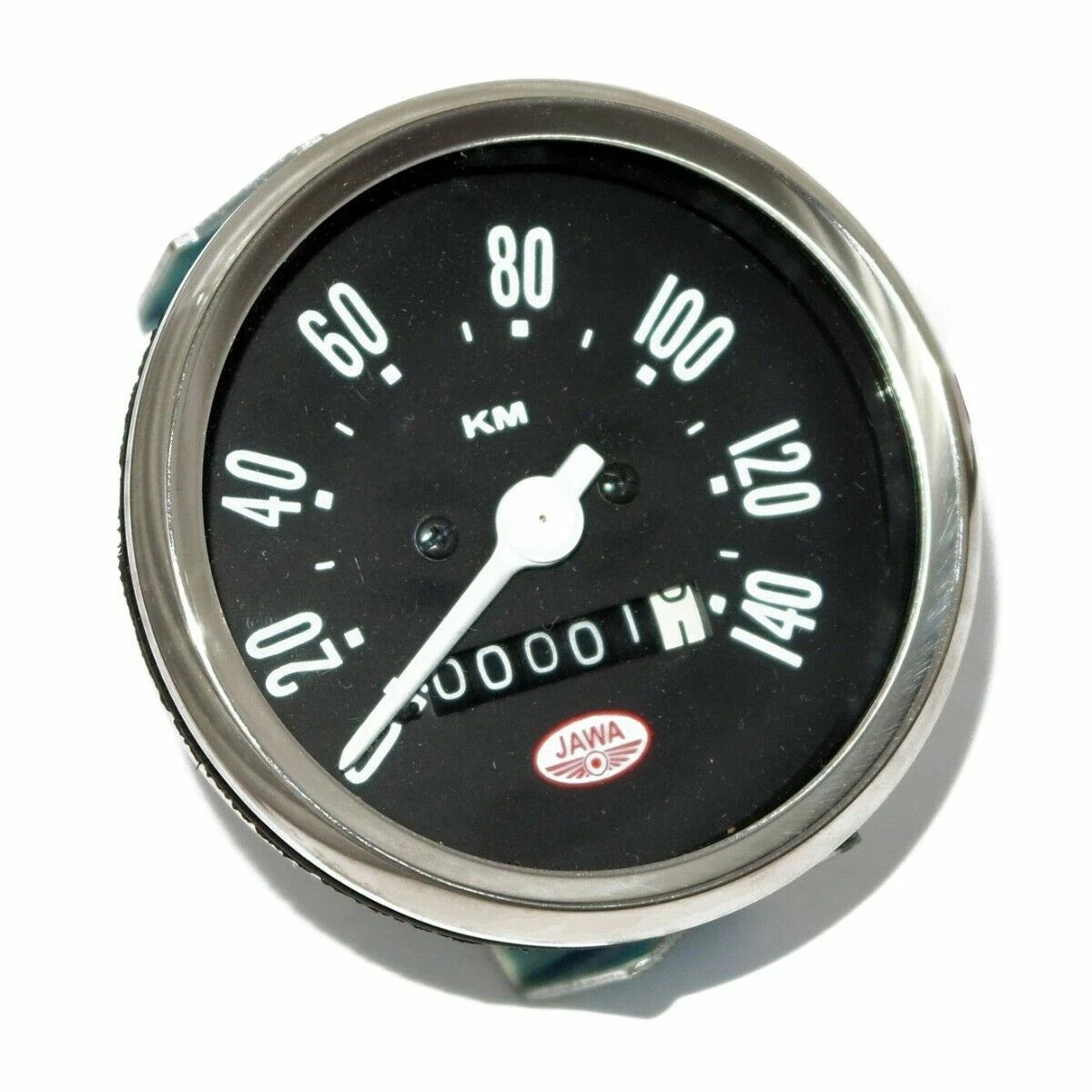 Black Face Jawa Logo Speedometer for CZ Motorcycle (140 Kph)