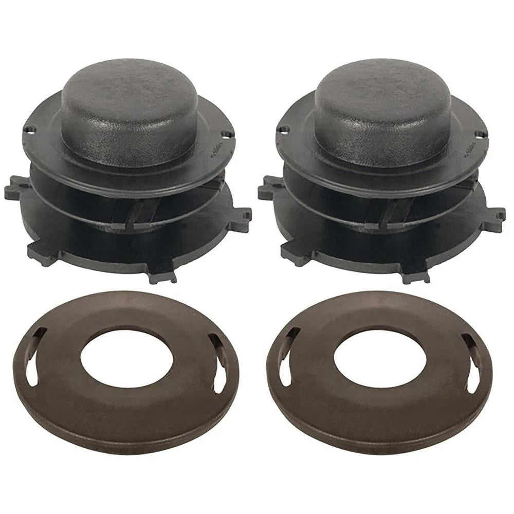 2X Trimmer Head Spool & Cap Cover for Stihl
