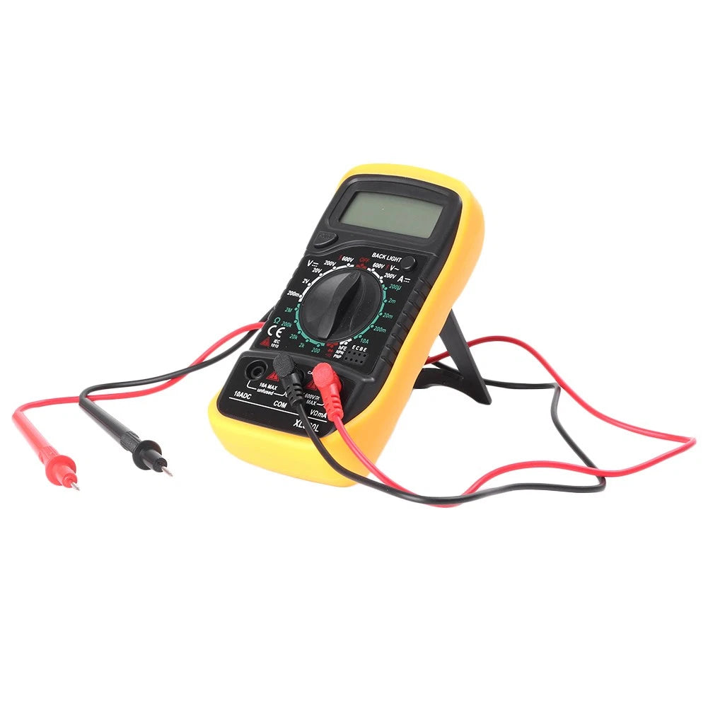 Digital Multimeter AC DC Voltmeter Ammeter Ohmmeter Tester XL830L