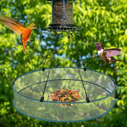 18 Inch Bird Seed Catcher Tray for Adjustable Hanging Feeder