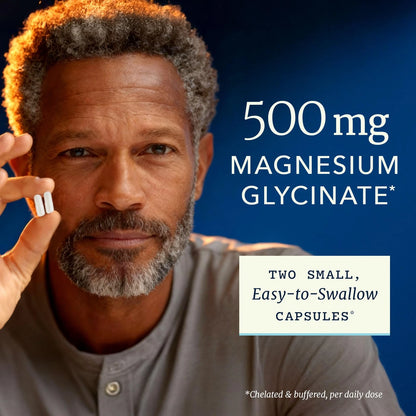 Magnesium Glycinate 500mg for Sleep (120 Count)
