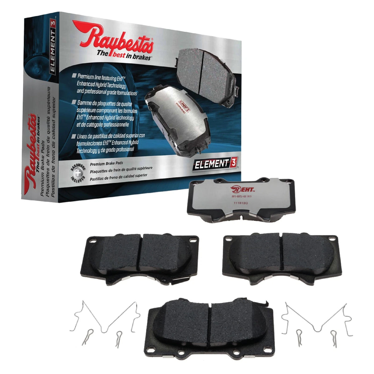 Front Brake Pads for Honda Accord (2013–2022) & HR-V (2016–2022)