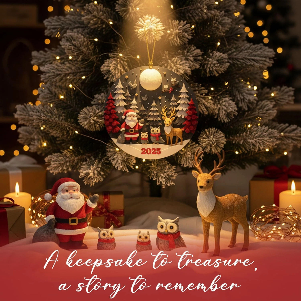 Santa Ornament for Christmas (2025)