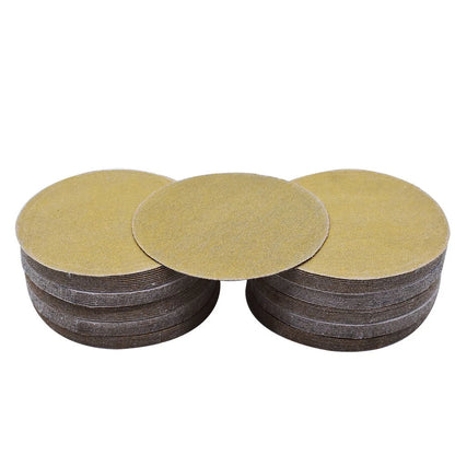 100 Pack of 5 Inch Hook Loop Sanding Discs 80 Grit