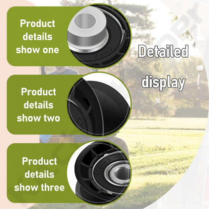 Flat Idler Pulley for Black (Compatible, 3/8" x 2")