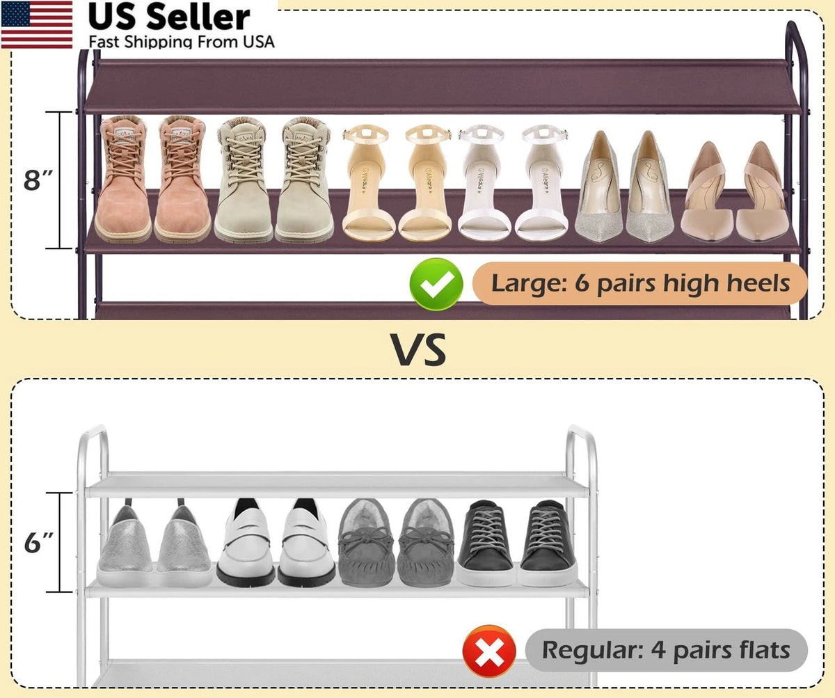 3 Tier Shoe Rack for Closet Organizer Storage (2010–2023)
