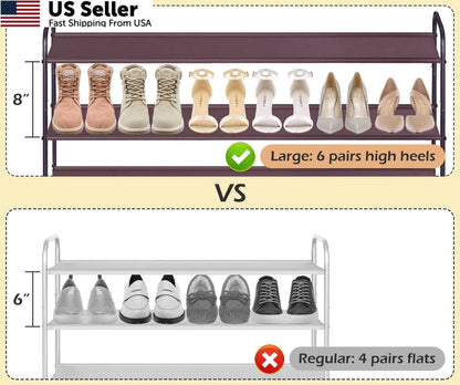 3 Tier Shoe Rack for Closet Organizer Storage (2010–2023)
