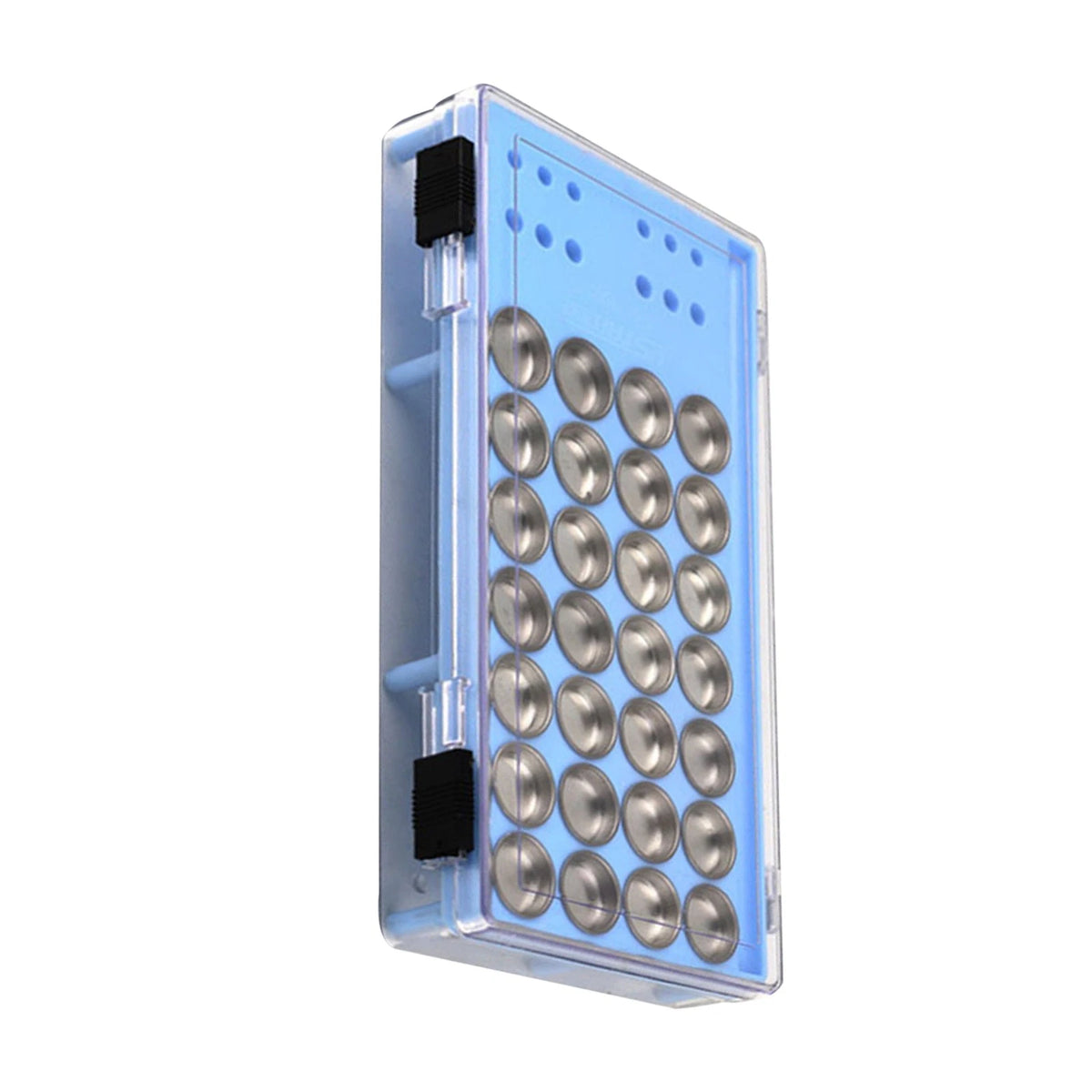 Dual-Layer Pigment Palette Storage Box for Gundam Coloring Tool