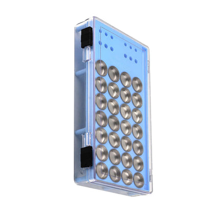 Dual-Layer Pigment Palette Storage Box for Gundam Coloring Tool