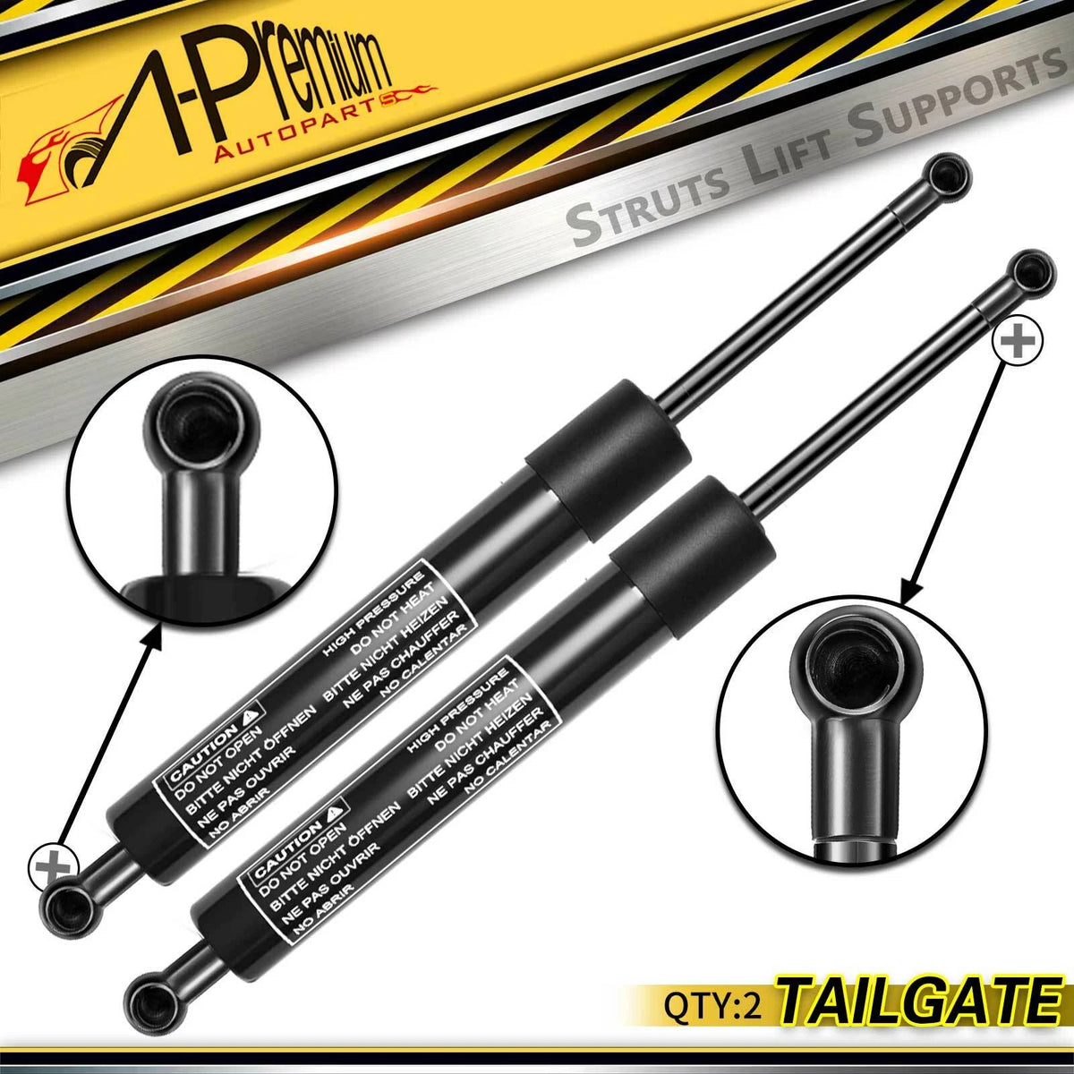2X Rear Tailgate Lift Support Struts for Mercedes E320 (1998–2003) A0019808064, 0019808064, 6293, 19808064
