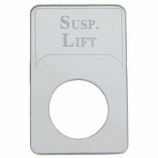 UP Indicator Plate for Kenworth Suspension Lift (48331)
