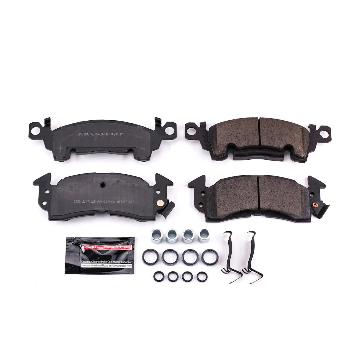 2X Powerstop Z23-052 Brake Pad Set for Chevy Olds SaVana (1980–1981)