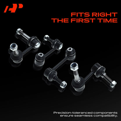Set of 4 Sway Bar End Links for Lexus IS F IS250 IS350 (2008–2014) 4883030090, 4882053010, 4881053010, K750288, K750207, K750206