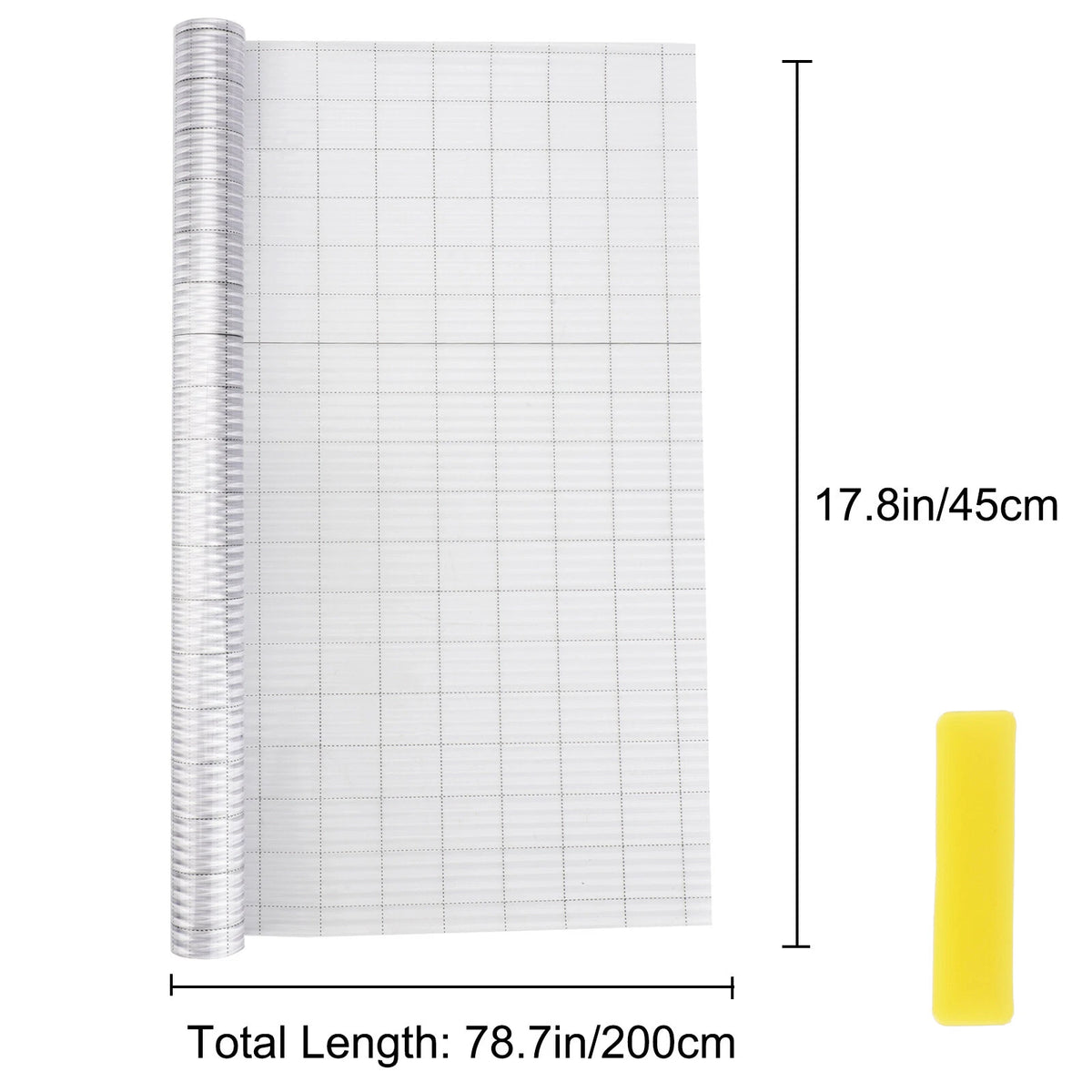 Window Privacy Film Covering for Cars (78.7 x 17.8'')