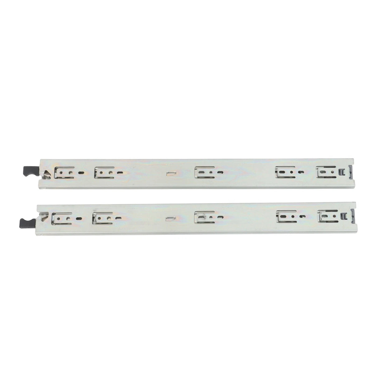 1 Pair 20 Inch Locking Drawer Slides Full Extension 150 lb Load Capacity