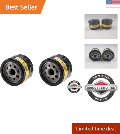 2X Lawn Mower Oil Filter for Optimal Performance