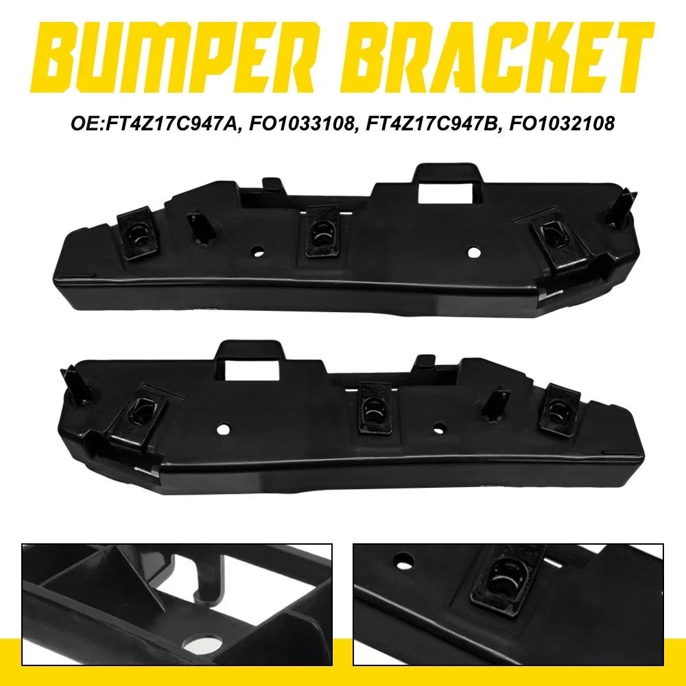 2X Support Bracket for Bumper - Ford Edge 2015 to 2018
