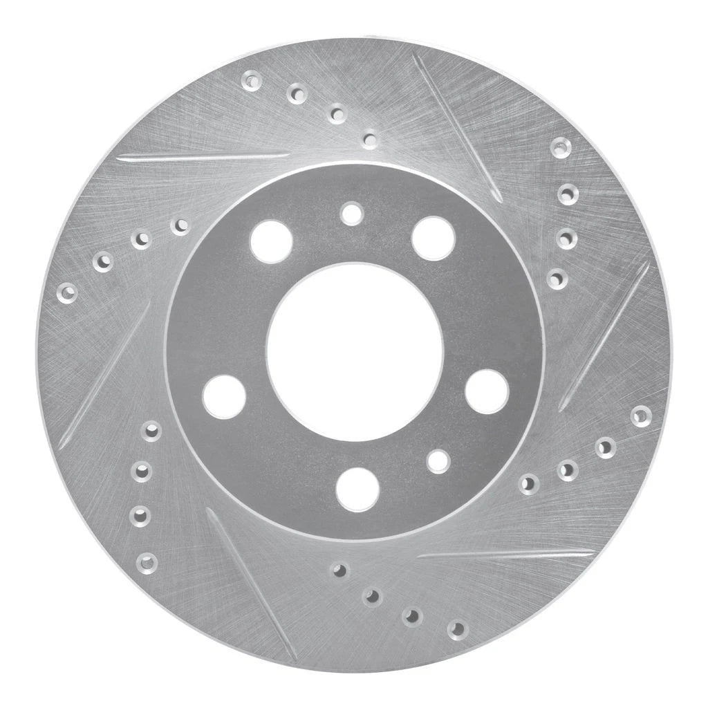 Set of 2 Drilled and Slotted Rotors for (ALX-PAU-DF-7614-27002-CLA1)