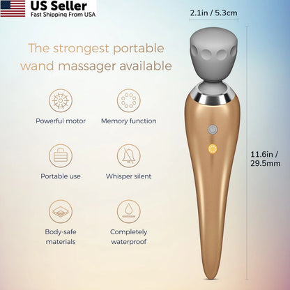 Massage Wand for Universal Use (2.1x11.6 Inch)