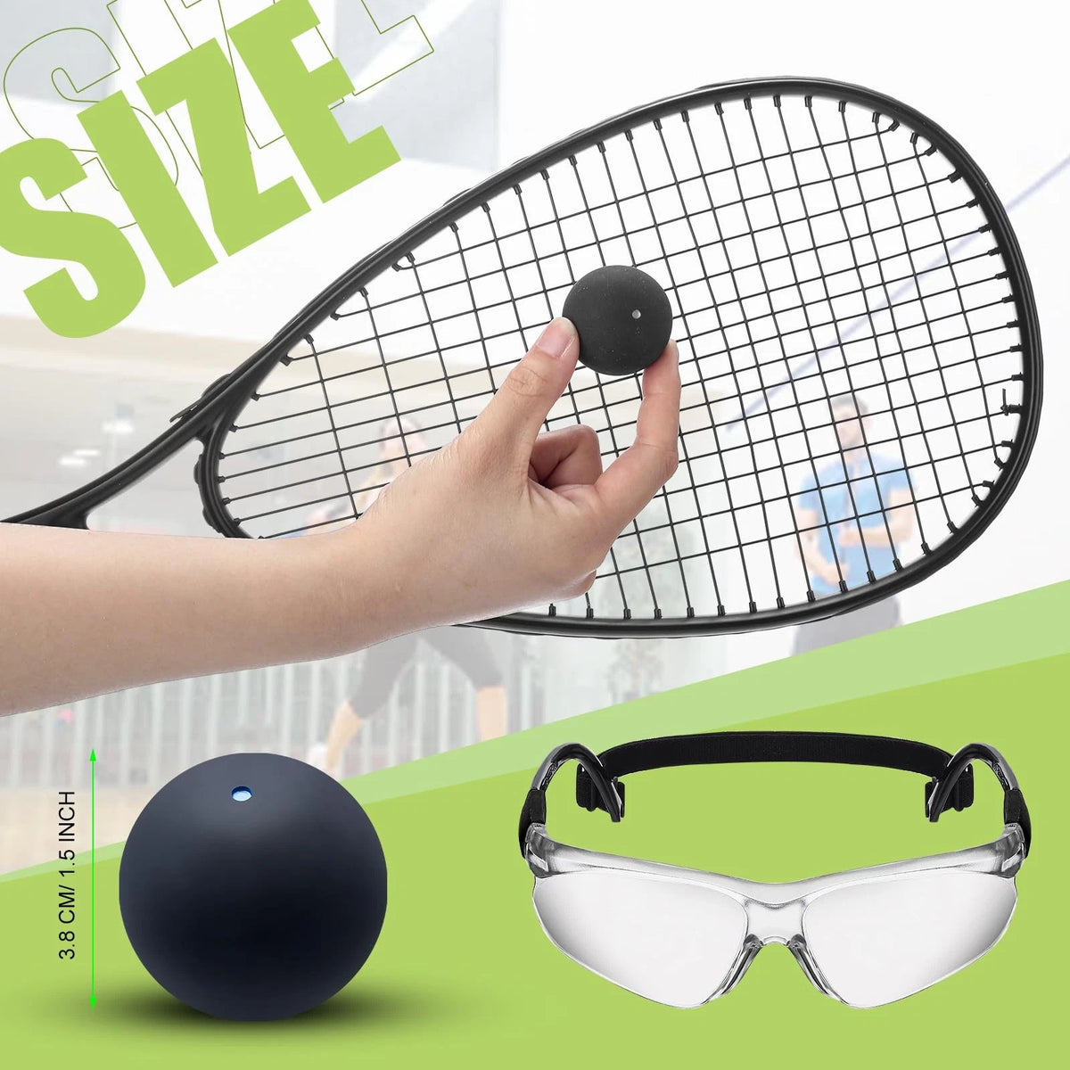 2X Racquets Set for Squash Training Fun