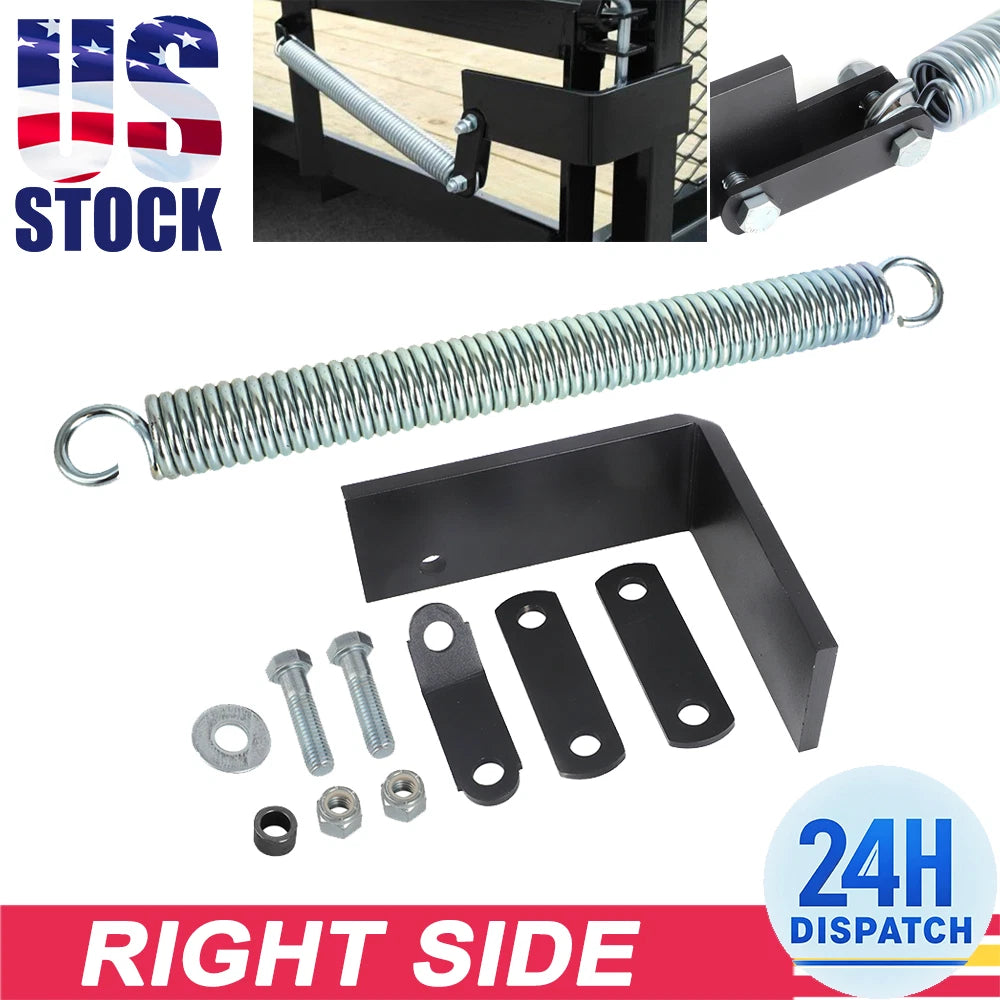 Right Trailer Tail Gate Spring Lift Assist Kit for Utility Trailers