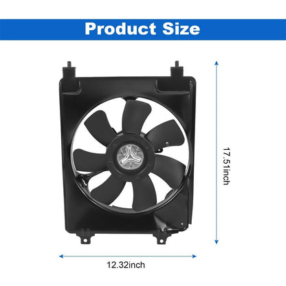 Radiator Condenser Cooling Fan for Honda Civic (2006–2011) 38616-RNA-A01, V4AE3H