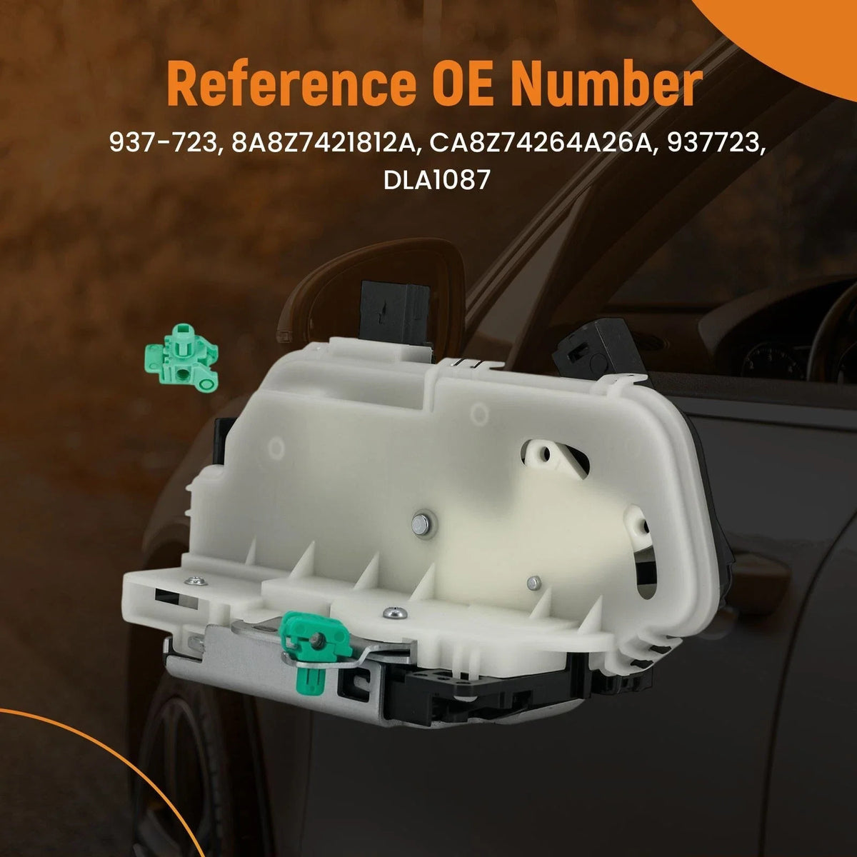 Door Lock Actuator Front Right for Ford Flex (2018-2019)