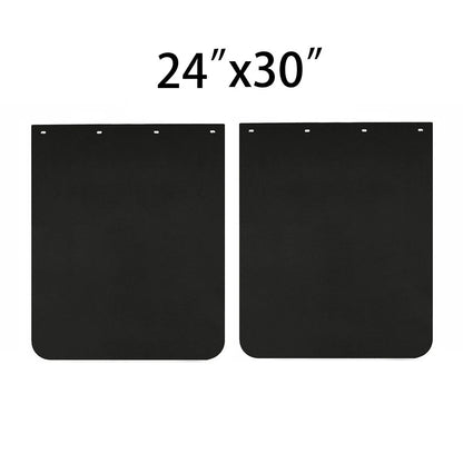 1-1/8" Straight Spring Load Mud Flap Hanger with 24"x30" Mud Flap BF2430 5mm-302-1