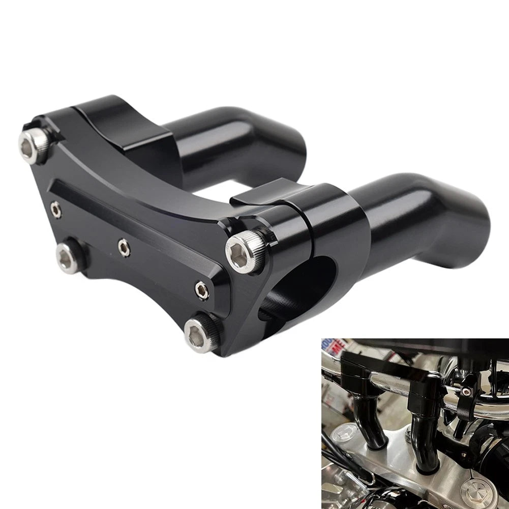 3.5" Handlebar Riser & Top Clamp for Harley Fat Boy Heritage Softail (1990–2023)