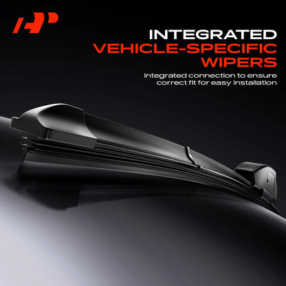 3X Windshield Wiper Blades for VW ID.4 (2021–2024) 28'' & 18'' & 11''