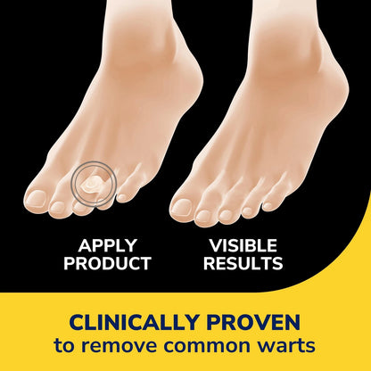 Clear Away Wart Remover Hydrogel Bandages for Dr. Scholl’s (9 Count)