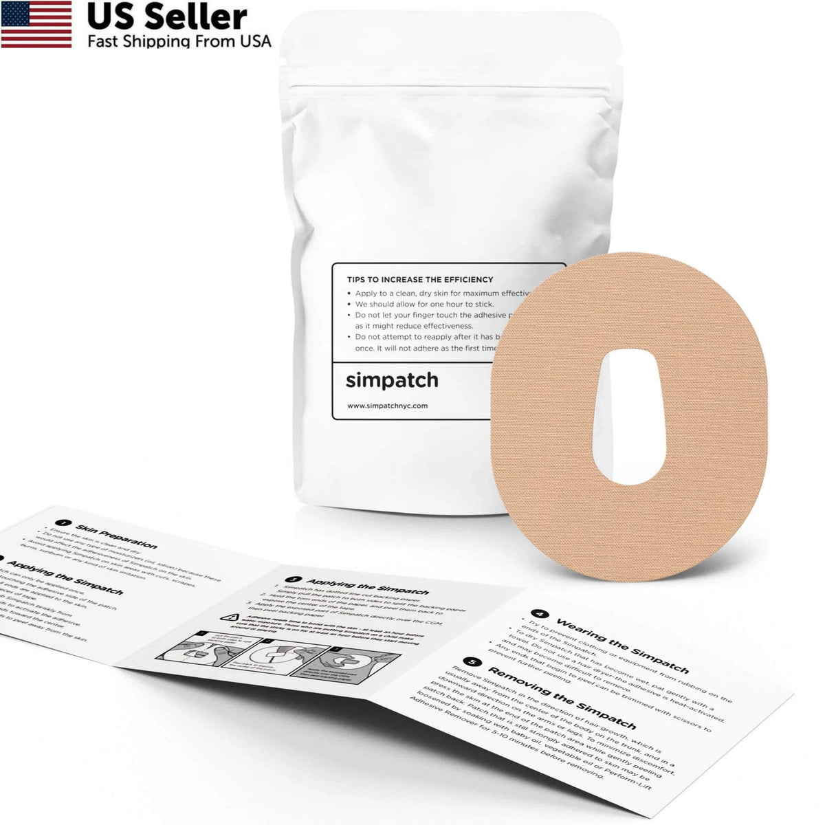 25-Pack Adhesive Patch for Dexcom G6