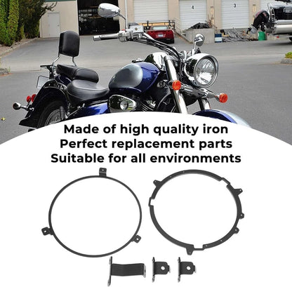7" LED Headlight Adapter Mounting Bracket for Suzuki Boulevard C90 C50 (2005–2013)