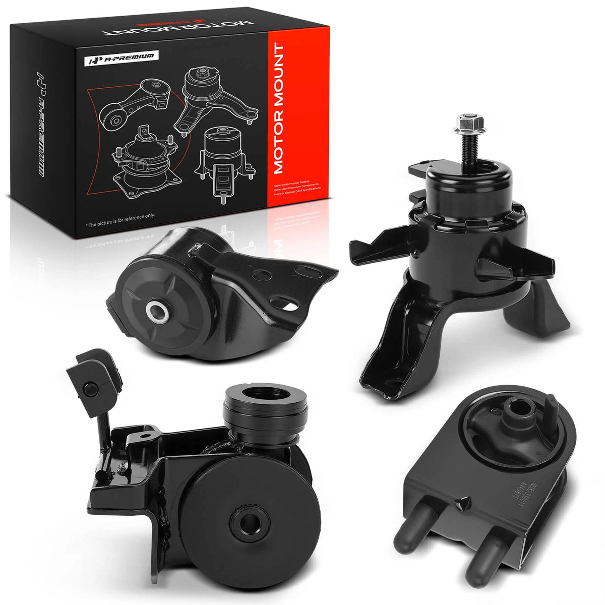 Set of 4 Engine Motor & Transmission Mounts for Mazda MPV (2000–2006) LC6239050, LD4739070A, LC6239040C