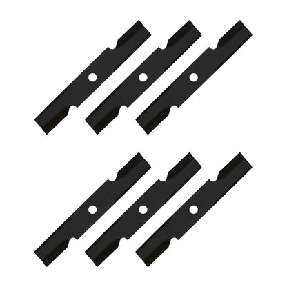 6 High Lift Mower Blades for Exmark Zero Turn Mower (48" Deck)