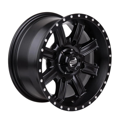 Tusk Cascade Wheel 14x7 Matte Black for Can-Am Outlander 570 X MR (185-276-0010)