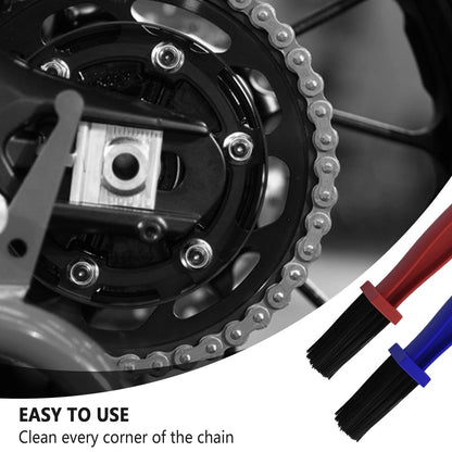 2X Motorcycle Chain Brush for Universal Use (9.651.961.26 inch)