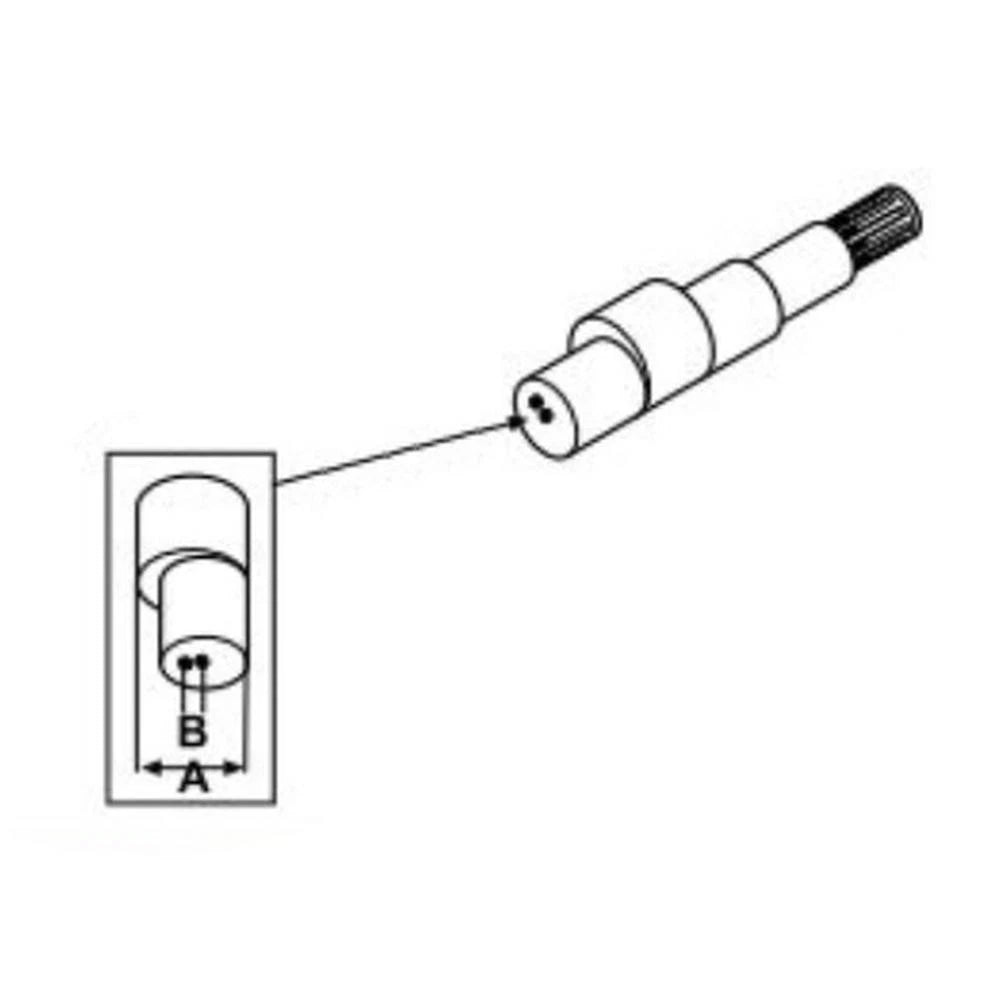 Hydraulic Pump Shaft for John Deere (Fits S.60792)