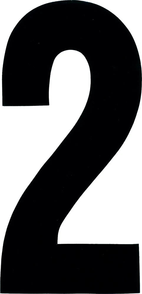 Extreme Digit Stick-on Numbers for (XT73B-3)