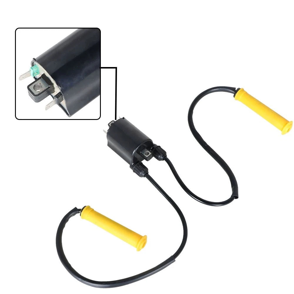 2X Ignition Coil W Wire Cap for Honda VTX1300 (2004–2009, 2010–2020) 30700-MEA-671 30510-MM8-003 30510-MCC-003