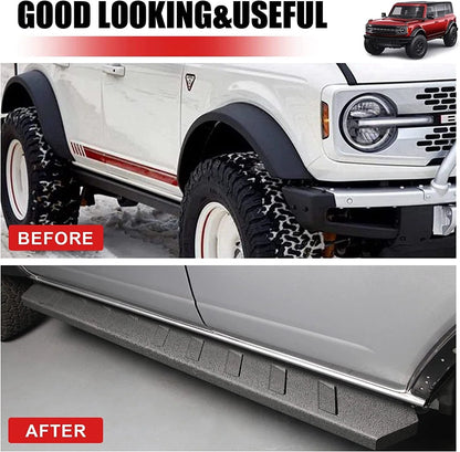 Side Steps Running Boards for Ford Bronco (2021-2023)